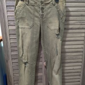 Free People green pants